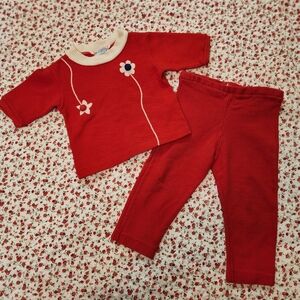 Vintage+cotton play set 2T